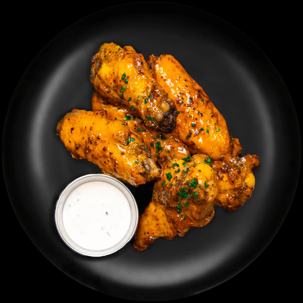 Buffalo Baked Chicken Wings