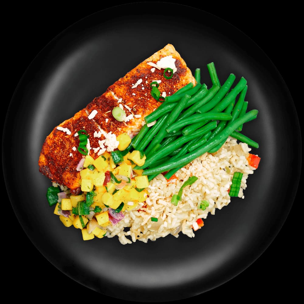 Caribbean Jerk Salmon
