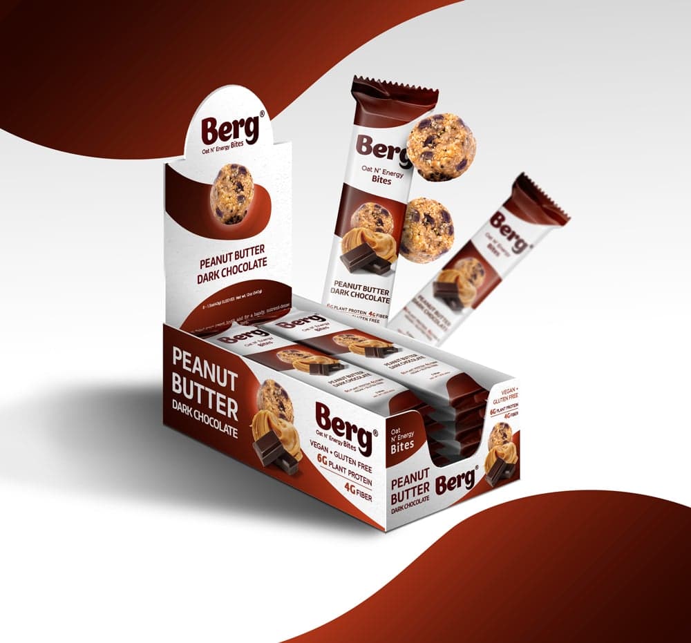 Berg Bites - Peanut Butter Dark Chocolate