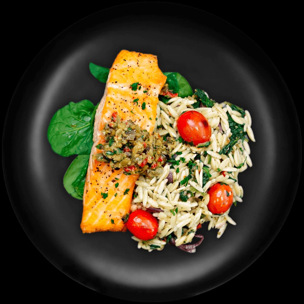 Mediterranean Grilled Salmon