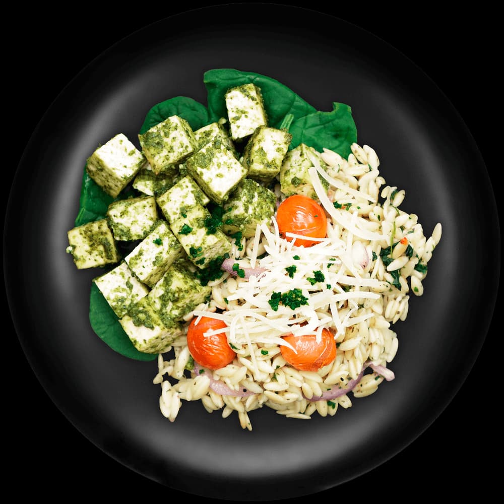 Basil Pesto Tofu