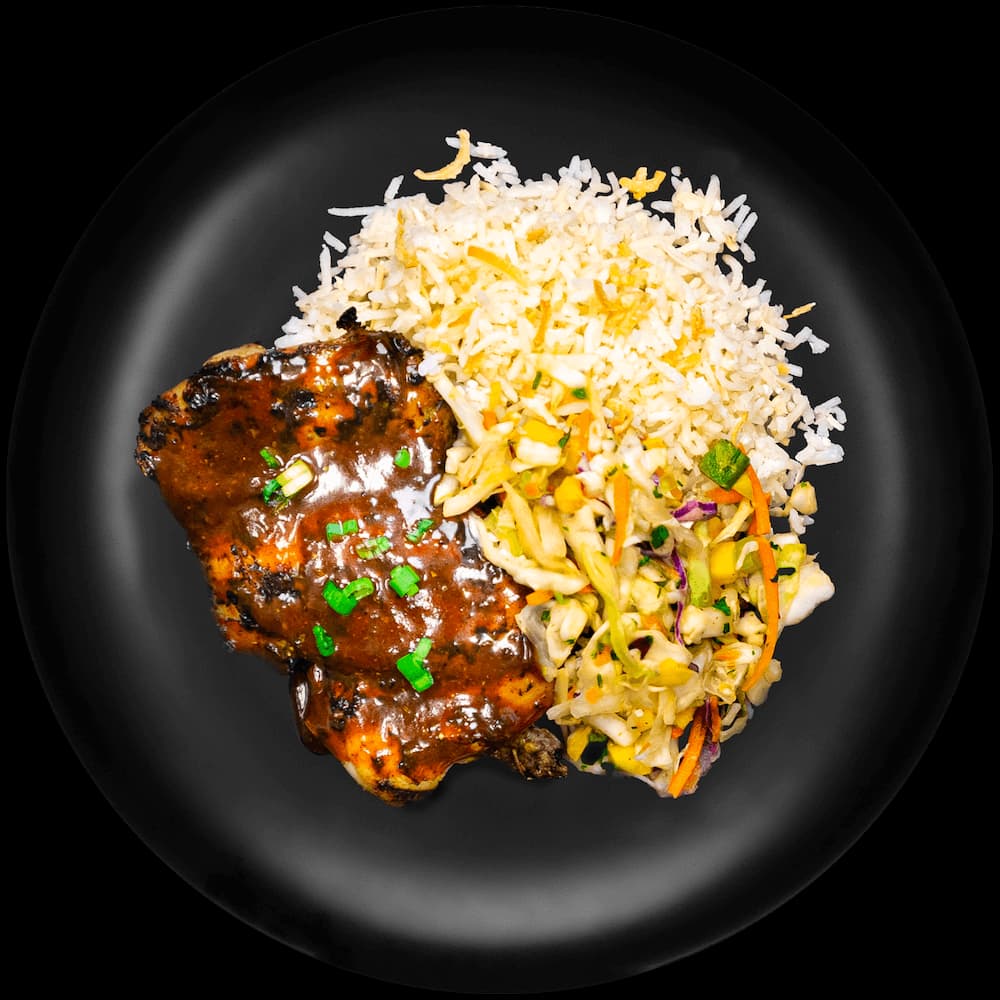 Smothered Jerk Chicken
