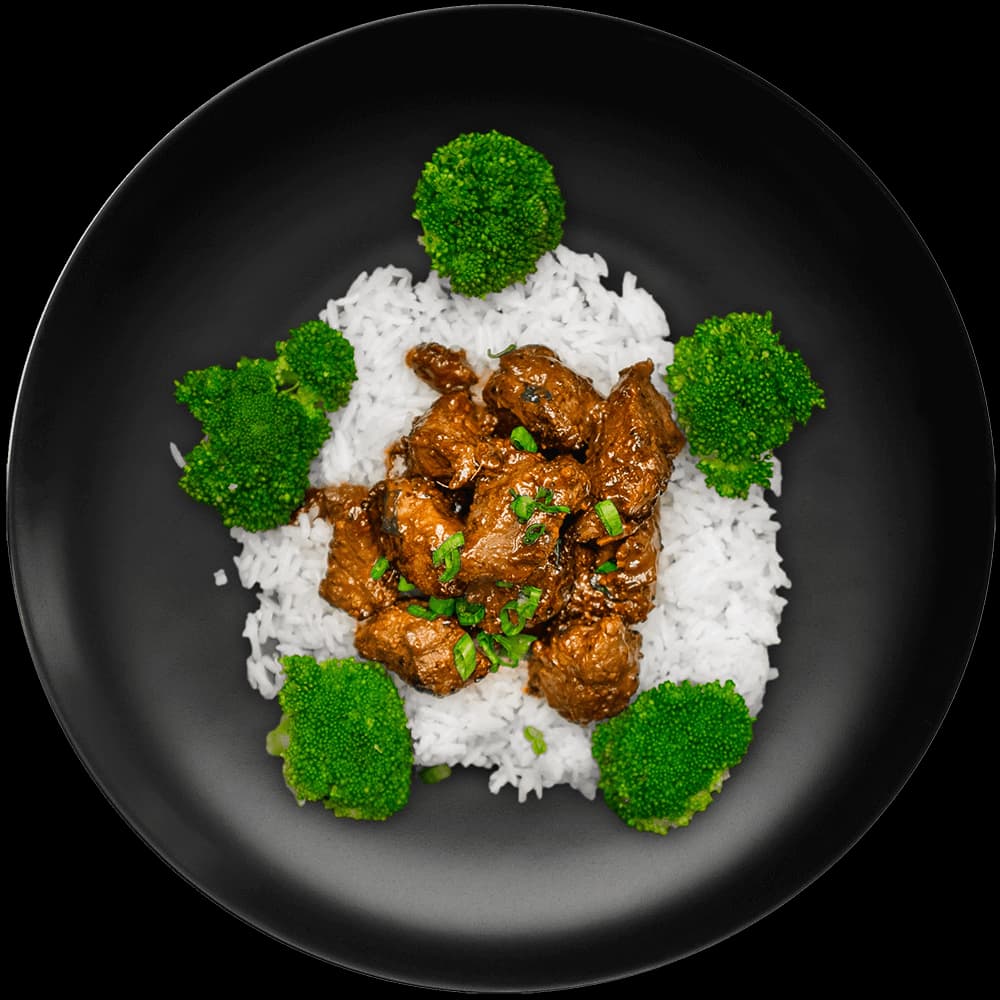 Teriyaki Filet Tips & Broccoli