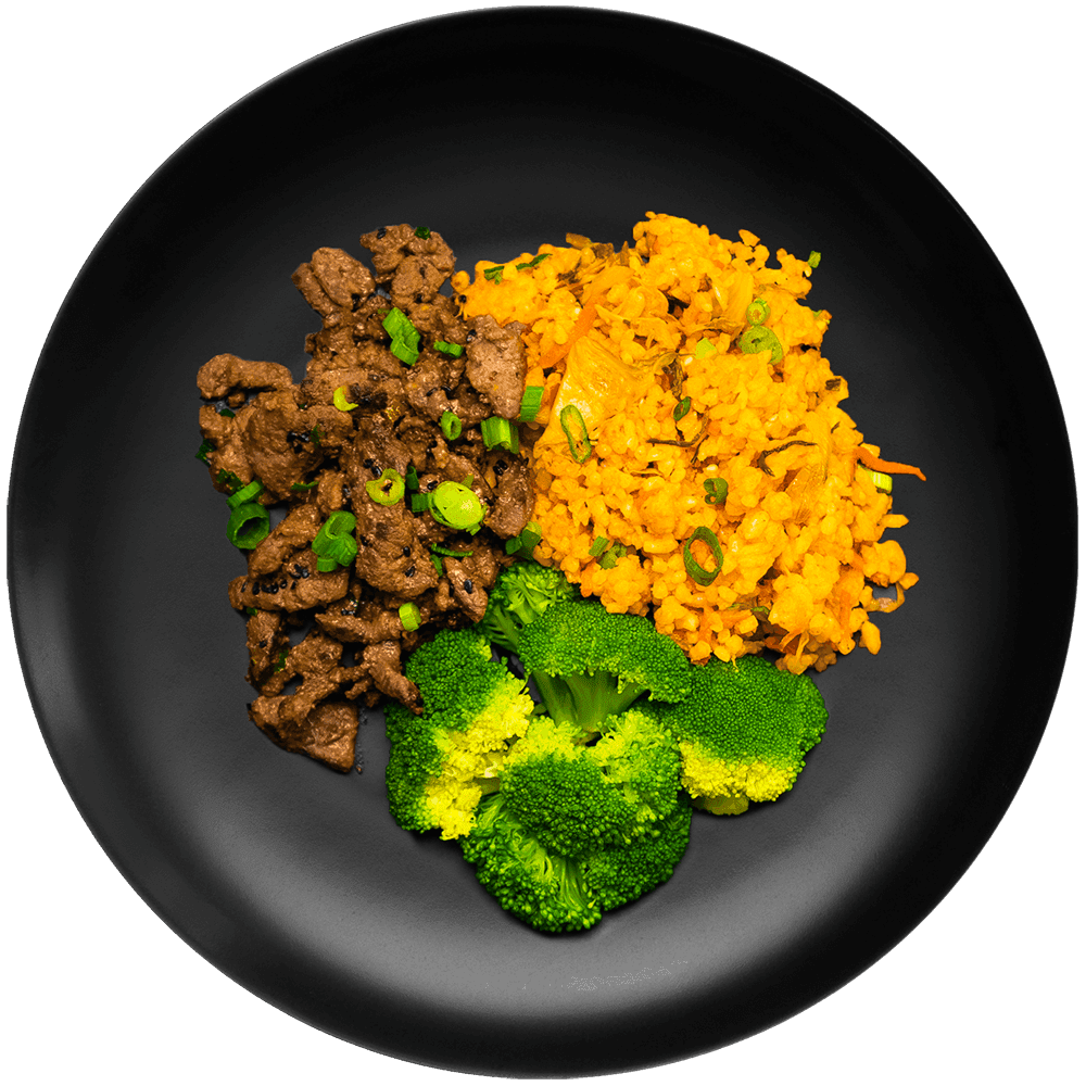 Beef Bulgogi w/ Kimchi Fried Rice