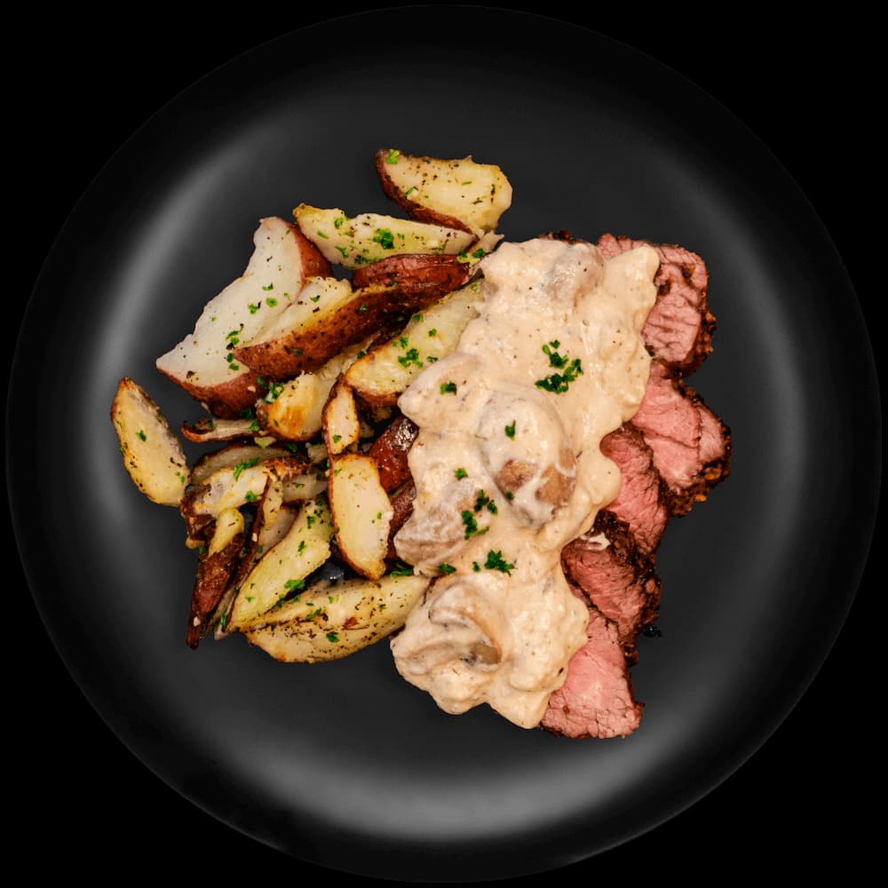 Bistro Filet w/ Mushroom Cream Sauce