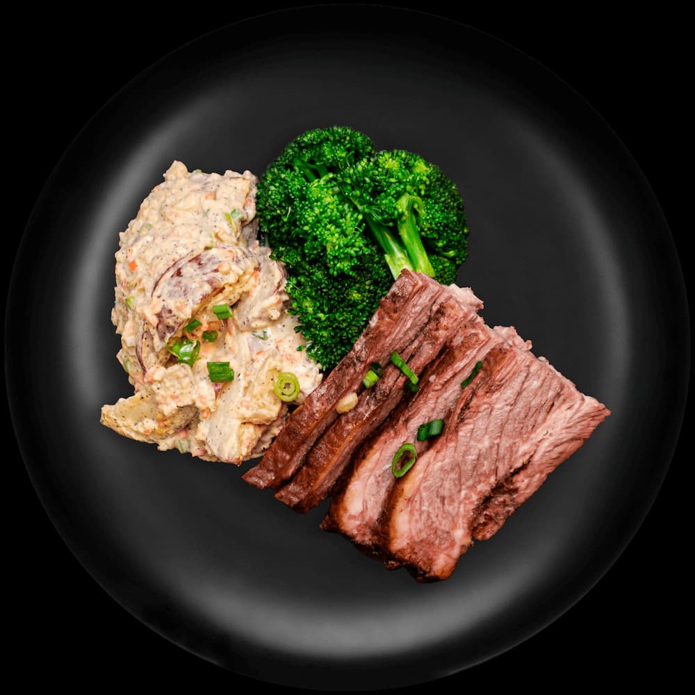 BBQ Beef Brisket w/ Broccoli