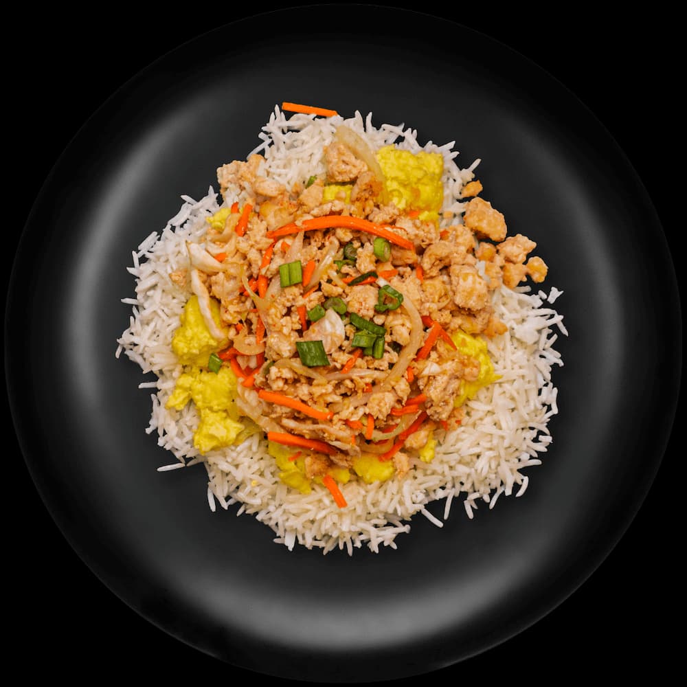 Chicken Egg Roll Bowl